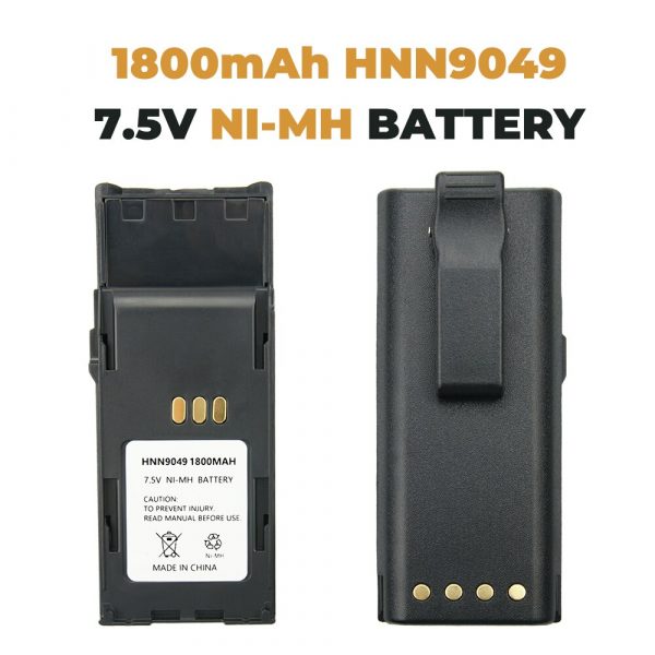 With Charger HNN9049 Batteries1800mAh HNN9049 Replacement Battery for Motorola P1225 P1325 MTP700 MTP750 SP1225