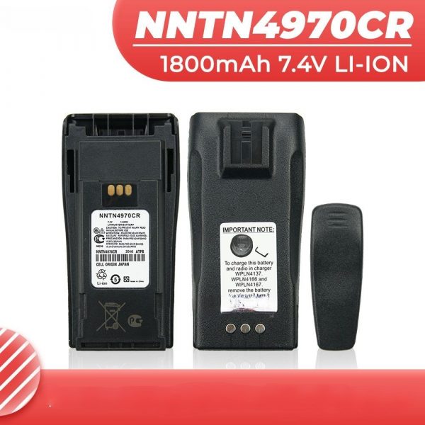 With Charger NNTN4970CR Battery Replacement for Motorola CP040 CP140 CP150 CP160 PR400 EP450 XiR P3688 etc
