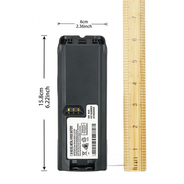 Replacement Motorola NTN8294AR Battery for Motorola XTS3000 XTS3500 XTS4250 XTS500 - Image 3