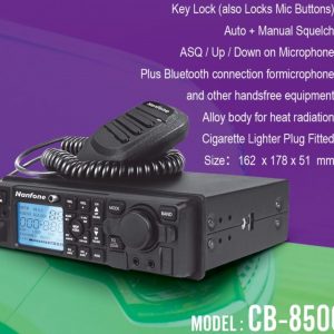 Nanfone CB-8500 25.615-30.105MHz Combines MP3 FM Radio Bluetooth Mobile CB Radios