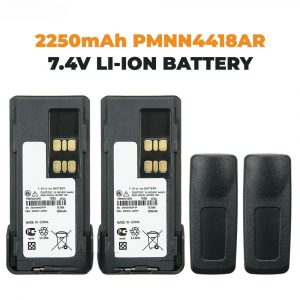 2250mAh PMNN4418AR Replacement Battery for Motorola XIR P6600 P6620 P8600 DP2000e Series DP2400 DP2600 Radios