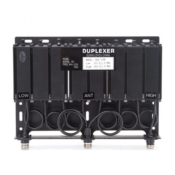SGQ-150K 100W VHF Duplexer Customizable frequency Portable Duplexer For Radio Repeater