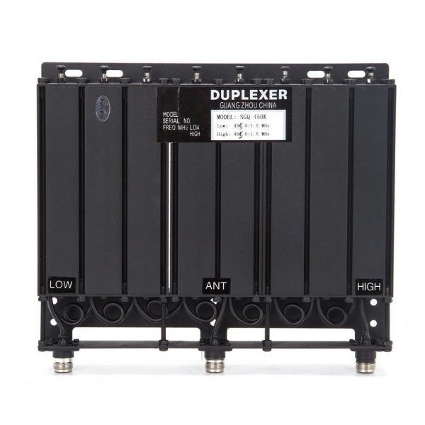 FREE Tune Radio Repeater Duplexers SGQ-450K 100W UHF 400-520MHz Customizable Frequency Portable Duplexer