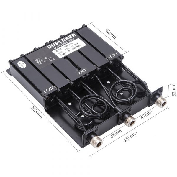 SSGQ-150 25W VHF136-174MHz customizable frequency Portable Duplexer - Image 3