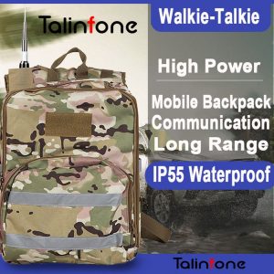 Talinfone RW-TM471 High Power 60W Backpack Communication Long Range Mobile Transceiver Radio