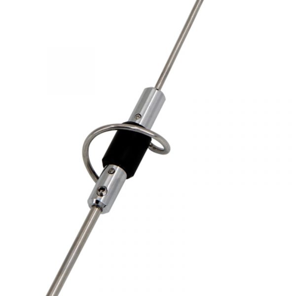 CR77 High Gain Antenna Dual Band CR-77 Antenna VHF UHF PL259 Magnetic Mount Base 100W Mobile Radio Mast   - Image 4