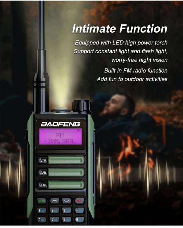 Baofeng UV-16 Long Range Walkie Talkie Handheld Two Way Radio - Image 2