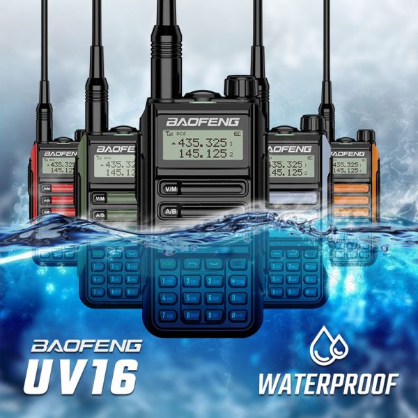 Baofeng UV-16 Long Range Walkie Talkie Handheld Two Way Radio