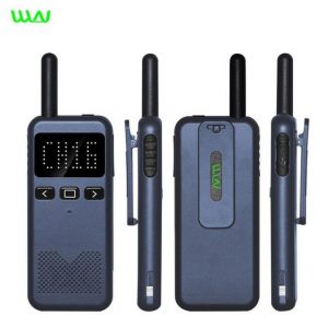 Ultra Thin Mini Radio WLN KD-C70 UHF Long Distance Pocket Walkie Talkie CTCSS DCS KSM3 Portable Transceiver