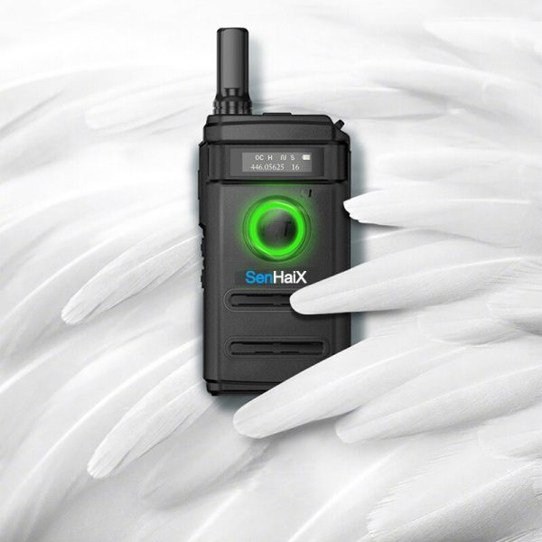 2pcs SenHaiX 1510 UHF 400-470MHz Thin Lightweight Small Mini Radio Dual PTT Hotel Outdoor Two Way Ham Radio - Image 4
