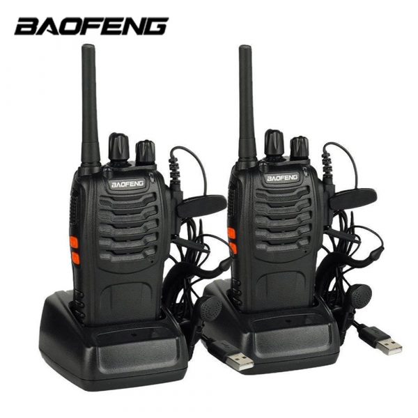 2Pcs License Free Baofeng BF-88E PMR446MHz Two Way Radio A pair Baofeng PMR Walkie Talkie with Earpieces - Image 2