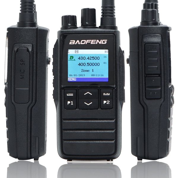 Baofeng DMR DM-1703 Walkie Talkie VHF UHF Dual Band Compatible with Motorola Dual Time Slot Tier 1&2 Digital/Analog Radio - Image 3