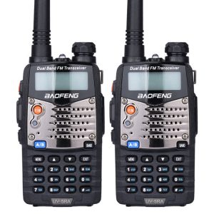Baofeng UV-5RA Walkie Talkie VHF UHF Dual Band Two Way Radio for museum School Teaching Equipment