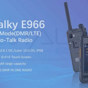 Estalky E966 Android DMR Waterproof IP68 & 4G LTE Multi Mode PTT Radio