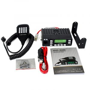 High Power 25W LEIXEN VV-898S Dual Band Mini Mobile Car Radio