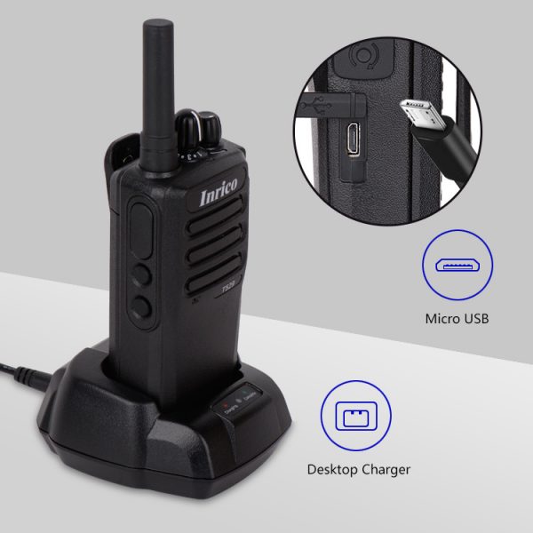 Inrico T529 Government Network Radio 4G LTE PoC Radio SIM card with GPS Button PTT Over Cellular CE FCC ROHS - Image 3