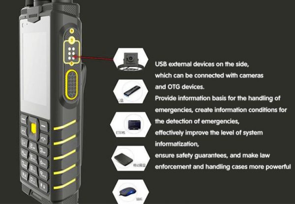 L2402 Android DMR Tier II 4G LTE GSM WCDMA Phone Public Network Walkie Talkie - Image 4