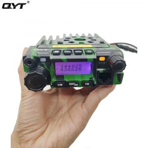 QYT KT-8900D Camouflage 25W Mini Mobile Amateur Radio Dual Band Car Walkie-talkies Communicator