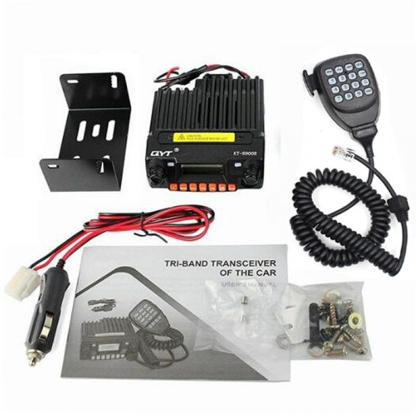 QYT KT-8900R 25W Tri-Band Transceiver 136~174&240-260&400~480MHz Car Mobile UV Two Way Radio - Image 5