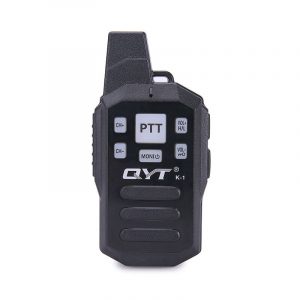 High Quality QYT K1 Dual PTT UHF Rainproof Mini Walkie Talkie for kids licence free restaurants 