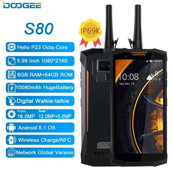 Extreme IP68/IP69K 4G LTE PTT Digital Walkie Talkie Smart Phone