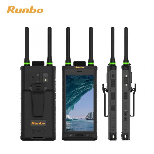 Runbo E91 UHF DMR GNSS RTK Receiver for surveying and mapping rugged smartphone Two way radio - Image 5