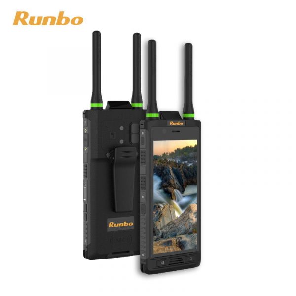 Runbo E91 UHF DMR GNSS RTK Receiver for surveying and mapping rugged smartphone Two way radio