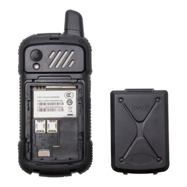 Talinfone F100 4 Inch SOS Button Android PoC Radio Zello PTT 4G Walkie Talkie NFC Phone + PTT Headset + Desktop Charger Dock + Belt Clip - Image 4