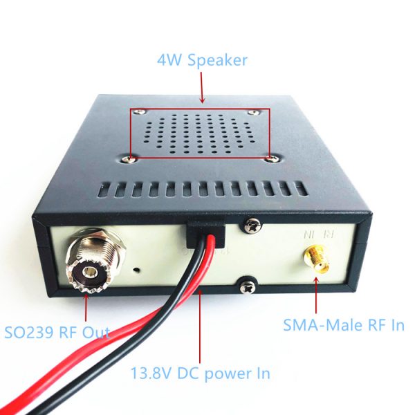 VR-P25V/VR-P25U VHF UHF Digital Analog Walkie Talkie Amplifier RF Radio Mate Signal Booster 30-40W - Image 5
