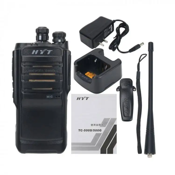 High Quality Hytera TC-500S HYT Commercial Intercom VHF UHF VOX Outdoor Construction Site Professional Radios - Image 4