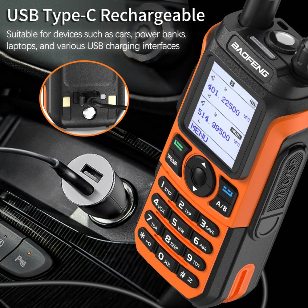 Baofeng UV-21 Pro 10W Type-c Amateur Two-Way Radio - Image 2