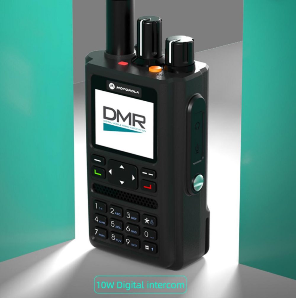 DM10 Motorola 10W Intercom DMR GPS Waterproof Dual Band Digital Radio