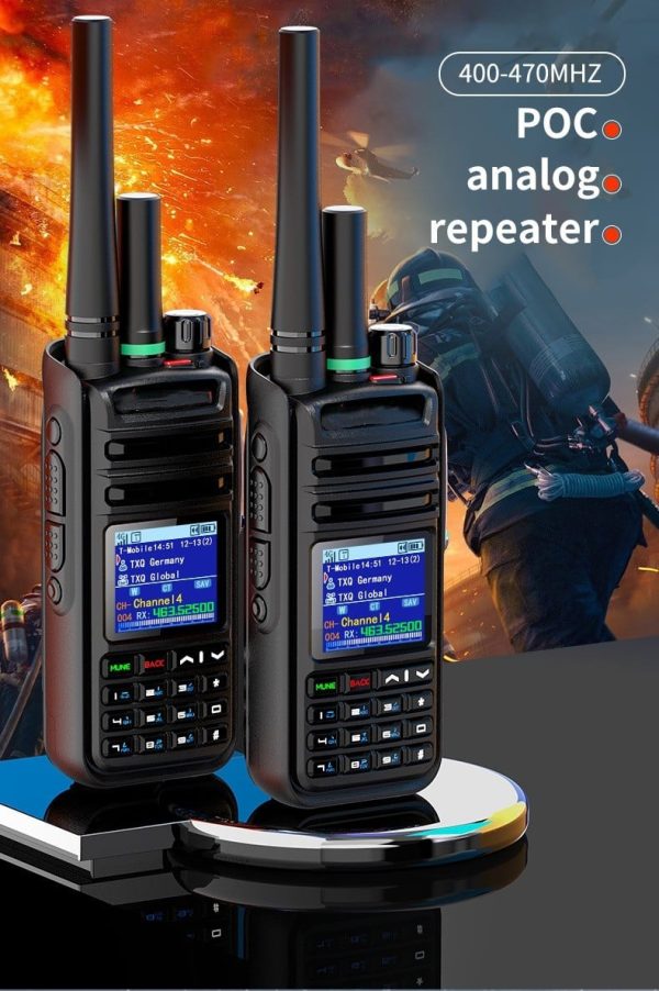 2023 New 5G Public Network Radio EX-918 Explosion-proof UHF GPS With Relay Intercom Phone Call - Image 2