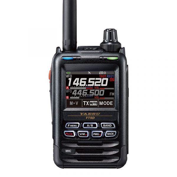 YAESU FT5DR 5W 3KM Digital Walkie Talkie Dual Band Waterproof Handheld Transceiver Bluetooth GPS Recording - Image 3