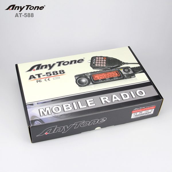 Anytone AT-588 VHF 220-260MHz Vehicle Mounted Mobile Radio Transceiver Anytone AT588 - Image 4