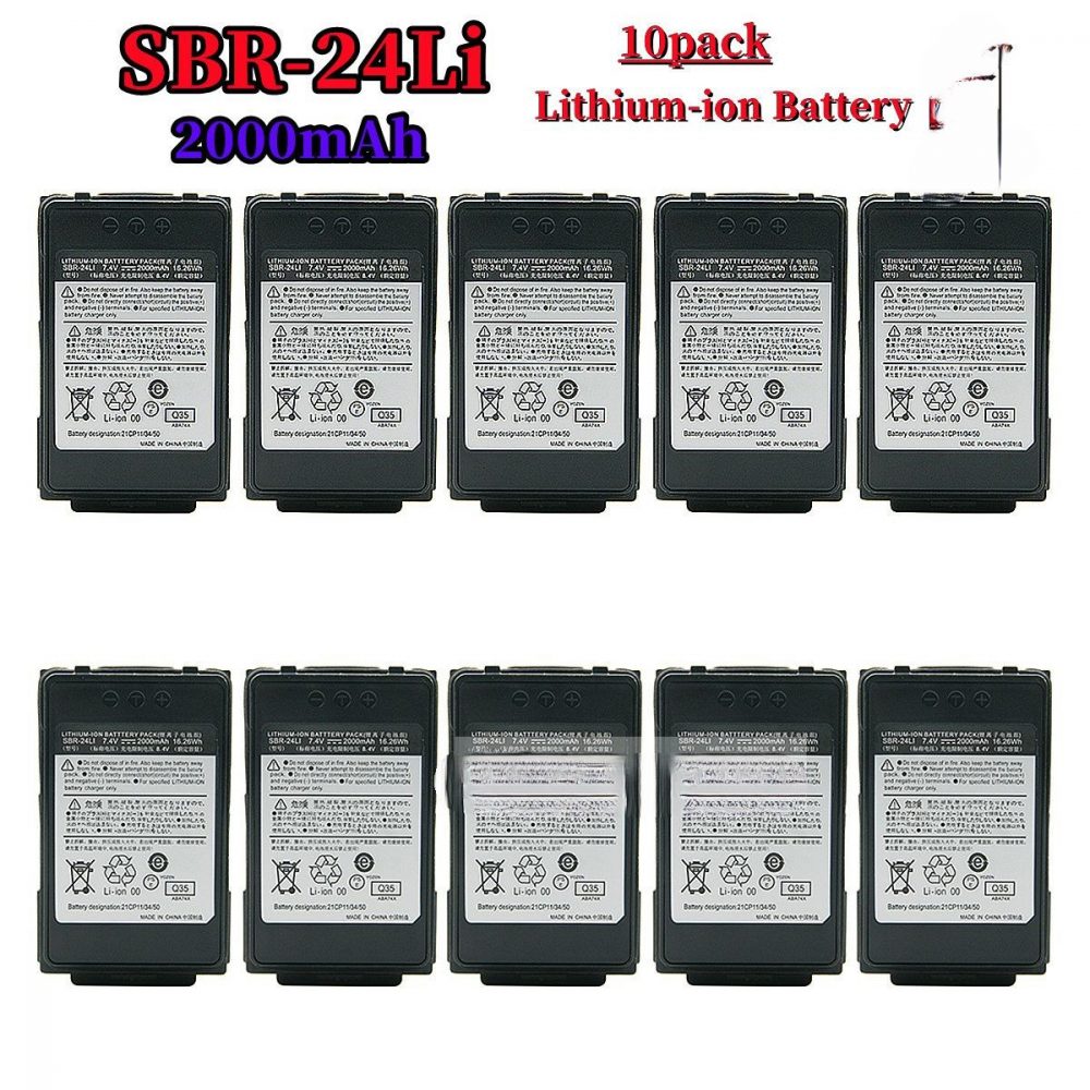 SBR-24Li 7.4V 2000mAh Replacement Battery for YAESU FT 70D 70DR FT-70DS Walkie Talkie Battery - Image 5