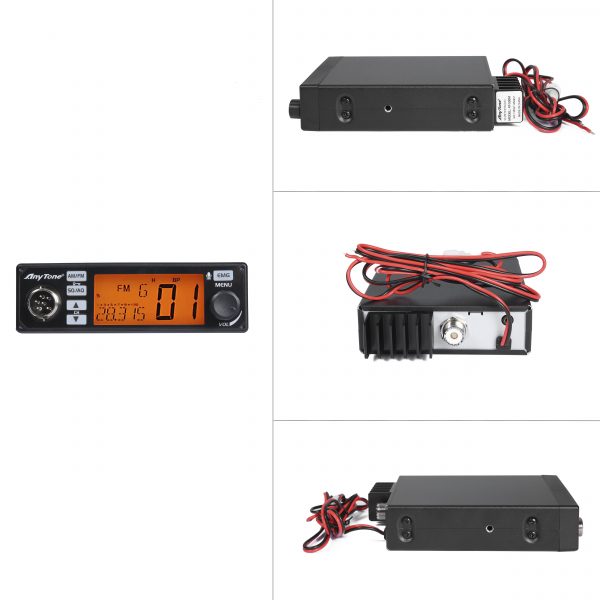 AnyTone AT-500M 10 Meter Radio with VOX, 7 Color Display, RB, NB, Scan, HI-CUT, Talkback Level and Much More - Image 4