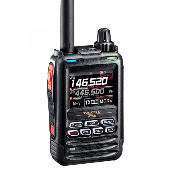 YAESU FT5DR 5W 3KM Digital Walkie Talkie Dual Band Waterproof Handheld Transceiver Bluetooth GPS Recording - Image 2