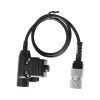 Adapter U94 6Pin PTT for AN/PRC 152 PRC 148 Dummy Case Airsoft Military Comtac Headphone U94 PTT PRC152 PRC148 - Image 2
