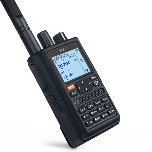 KSUN X-UV98D 10W Walkie-Talkie Full Screen GPS Positioning Display Multi-function Handheld Outdoor Walkie-Talkie - Image 2