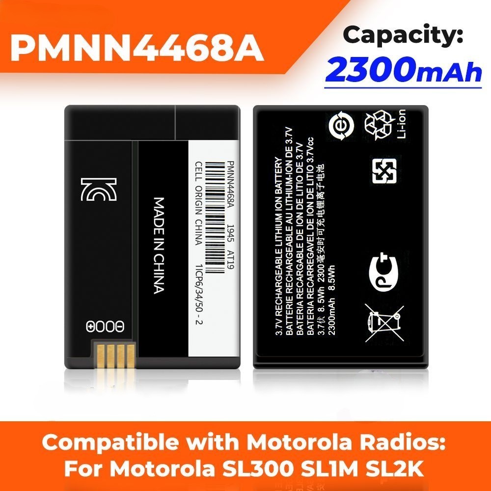 10pcs/lot Motorola SL300 SL1M SLSL2M SL1K SL2K Radio Battery Replacechargeable