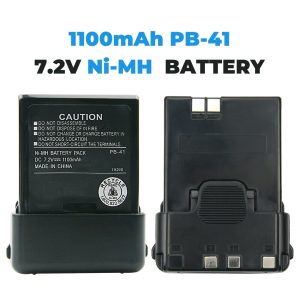 1100mAh NI-MH PB-40 PB-41 Replacement Battery Extended for Kenwood TK-2118 TK-3118 Walkie Talkie