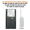 High Capacity Rechargeable 2000mAh KNB-16A Battery for Kenwood TK480 TK380 TK280 TK290 TK190 TK5400