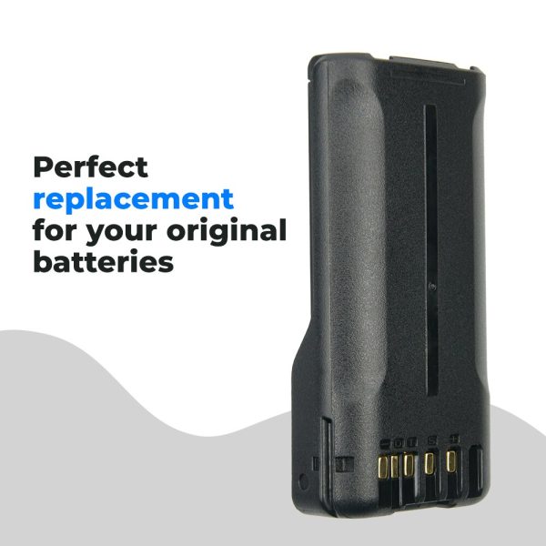 2000mAh KNB-L1 Battery for Kenwood VP6430 TK-5320 NX-5000 NX-5200 NX-5300 NX-5400 Series Two Way Radios Replacement Battery - Image 4