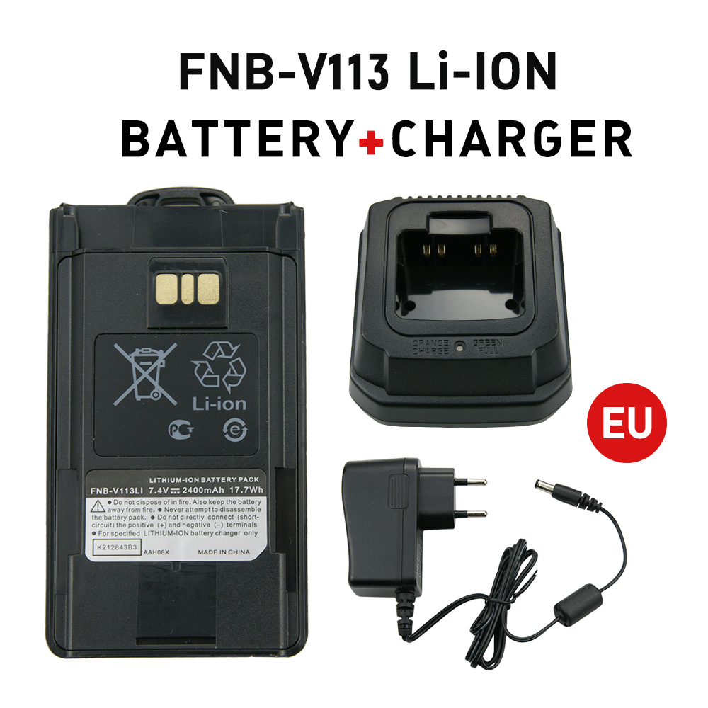 Batteries Charger Rapid Desktop for Vertex Standard VX450 VX451 VX454 VX459 etc Battery with Belt Clip 2400mAh