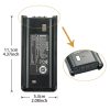 Fast Battery Charger Batteries Replacement for Kenwood KNB-29N ProTalk TK2200 TK3200 TK-2217 TK-3207 TK-2217 Radio - Image 3