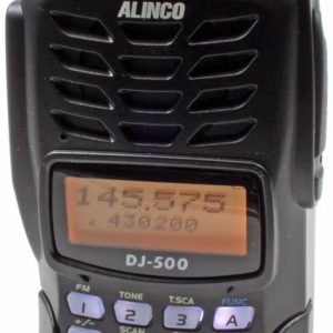 Alinco DJ-W500  Dual Band Portable FM Transceiver  136-174MHz  400-480 MHz For Marine Outdoor Self Driving Tour Civilian Radios