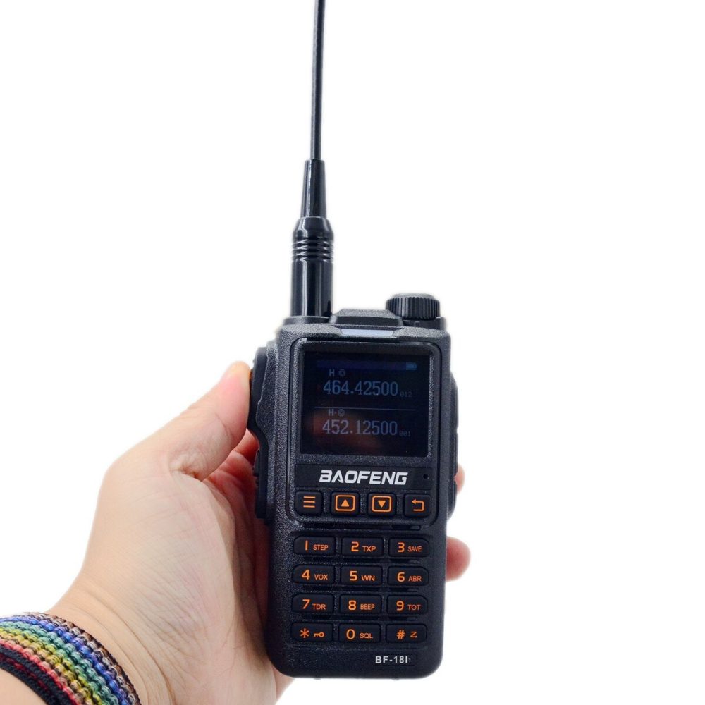 2023 BAOFENG BF UV18L Tri Band Amateur Radio High Power Waterproof Type C Wireless Communication - Image 3
