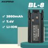 New 2800mAh Battery for Baofeng UV-82 UV-82L UV-8D UV-89 UV-82HP UV-82HX Radios