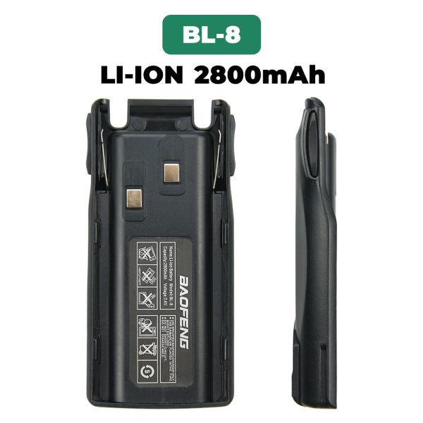 BaoFeng 2800mAh 7.4V Li-Ion Replacement Battery BL-8 for Baofeng UV-82 UV-82L UV-8D UV-89 UV-82HP UV-82HX Radio Spare Batteries - Image 3